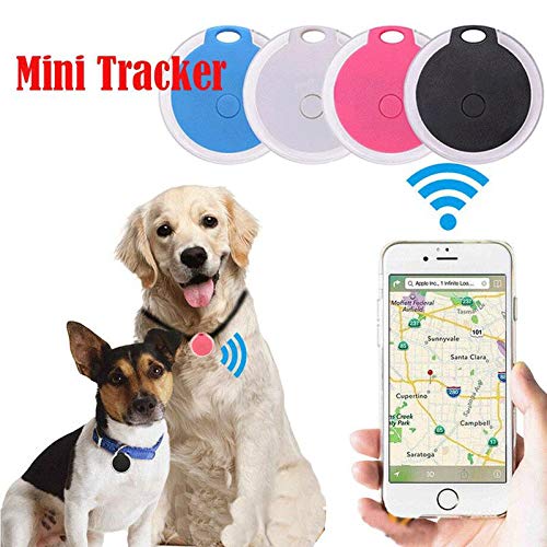 Shoplifemore Pet Tracker, Collar de perro Gps, Soporte de collar de perro de gato de silicona, Funda protectora Compatible Mini mascotas Seguimiento Prevención de pérdida Localizador GPS (azul)
