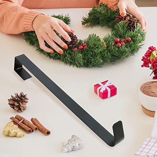 Shorant 38CM Colgador Corona Navidad Gancho de Puerta para Colgar Gancho Individual Puerta Ganchos Multiusos para Decoración de Puertas, para Coronas y Guirnaldas, Decoración de Bodas