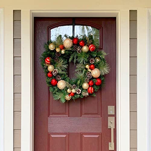 Shorant 38CM Colgador Corona Navidad Gancho de Puerta para Colgar Gancho Individual Puerta Ganchos Multiusos para Decoración de Puertas, para Coronas y Guirnaldas, Decoración de Bodas