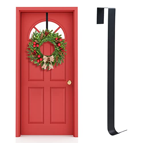 Shorant 38CM Colgador Corona Navidad Gancho de Puerta para Colgar Gancho Individual Puerta Ganchos Multiusos para Decoración de Puertas, para Coronas y Guirnaldas, Decoración de Bodas