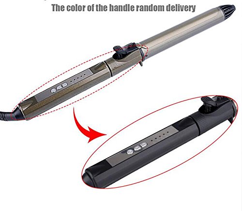 Shuangklei Moldeador De Cabello Rizador De Cabello Férula Rotación Wand Stick Ola Herramientas De Estilo + Calor Prueba Mat