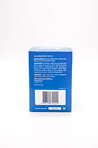 SiempreClean Toallitas Monodosis de Adultos Hidroalcohólicas | Toallitas Desinfectantes para Manos y Superficies | 30 Unidades