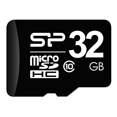 Silicon Power Tarjeta de memoria MicroSD SDHC 32 GB, Clase 10, con Adaptador, hasta 40 MB/s Lectura