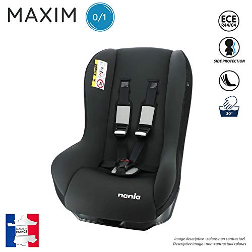 Silla de Coche para Bebe Maxim Grupo 0/1 (0-18kg) -Made in France - Minnie First