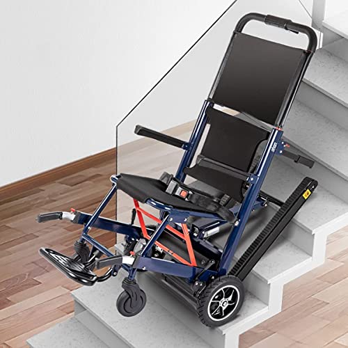 Silla de evacuación móvil para escaleras, salvaescaleras plegable de transporte, silla auxiliar de escalera, capacidad de carga: 160 kg 350 lb