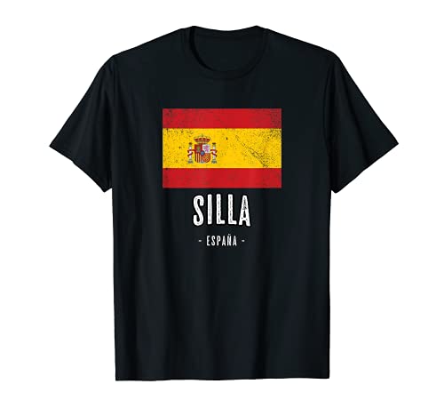 Silla España | Souvenir - Ciudad - Bandera - Camiseta