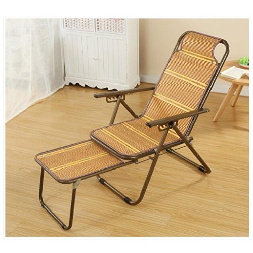 Sillón de balcón Sillón de bambú Sillón de Oficina Silla de Almuerzo para Exterior Silla de Descanso Silla Plegable Silla Plegable