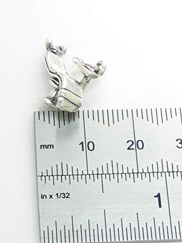 Sillón de dentista Charm de plata esterlina .925 Sillas dentales Charms de odontología