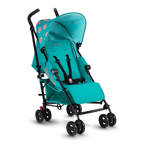 Silver Cross Cochecito Zest, compacto y ligero, totalmente reclinable, para bebé a niño – Pomelo (Nuevo 2021)