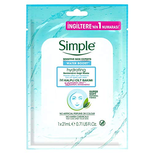 Simple Mascarilla Facial Hidratante Water Boost