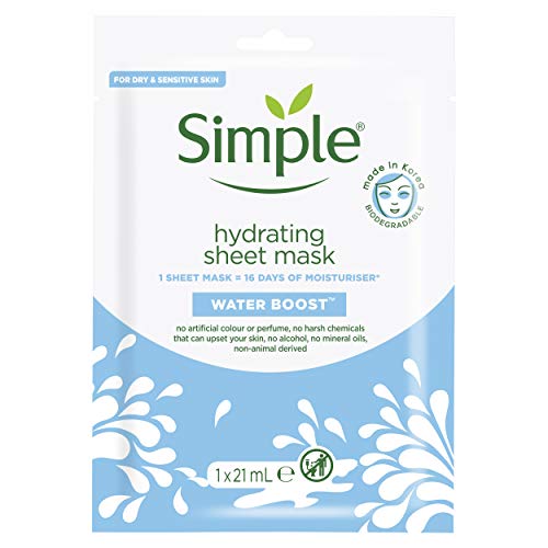 Simple Mascarilla Facial Hidratante Water Boost