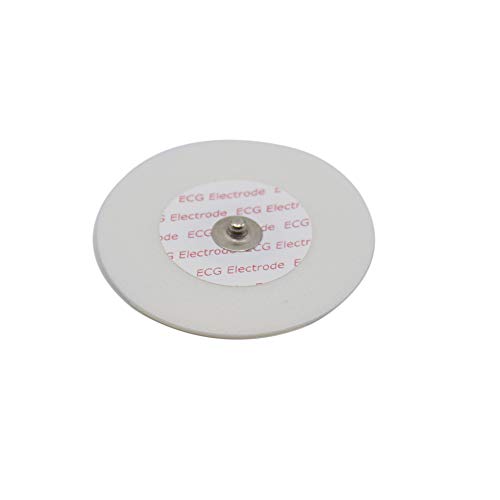 Sino-K - Paquete de 50 parches adhesivos para electrodos, desechables, compatibles con ECG/EKG