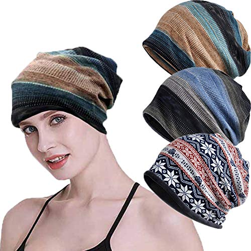 SIYWINA Sombrero de Invierno Gorro Unisex Sombrero de Beanie Cabeza Transpirable Casquillo