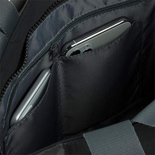 SKECHERS - Bolso Tote Unisex con Doble asa Larga para Hombro y Doble asa Corta. Ideal para Uso Diario. Práctica, Ligera, cómoda y Funcional. Diseño único y Exclusivo. S986, Color Gris Metal