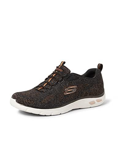 Skechers Empire D'LUX She Glitters, Zapatillas Mujer, Bkrg, 38 EU