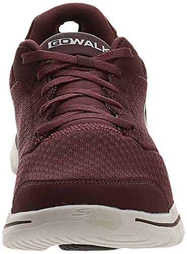 Skechers Go Walk 5 Qualify, Zapatillas Hombre, borgoña, 40 2/3 EU