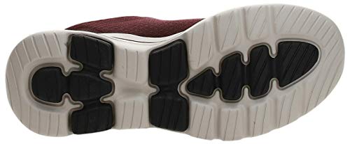 Skechers Go Walk 5 Qualify, Zapatillas Hombre, borgoña, 40 2/3 EU