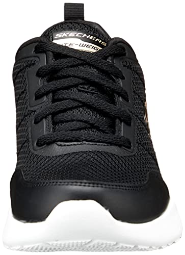 Skechers Skech Air Dynamight The Halcyon, Zapatillas Mujer, Black/Rose Applies, 38 EU
