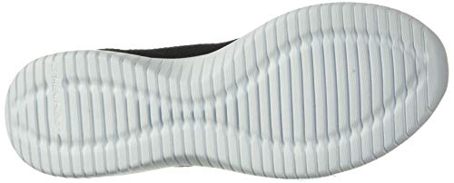 Skechers Ultra Flex-First Take, Zapatillas sin Cordones Mujer, Negro (BKW Black Knit Mesh/Trim), 38 EU