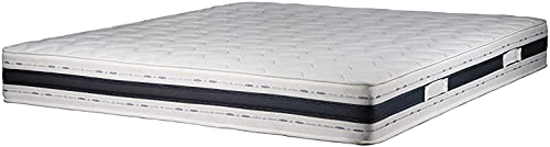 Sleepers Colchón LUXEMEMO en Espuma viscoelástica con 9 Zonas diferenciadas Ortopédico de 25 cm de Alto (135_x_200_cm )