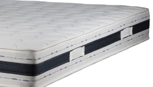 Sleepers Colchón LUXEMEMO en Espuma viscoelástica con 9 Zonas diferenciadas Ortopédico de 25 cm de Alto (135_x_200_cm )