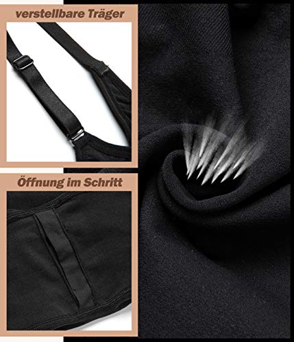 SLIMBELLE Body Moldeador para Mujer Fajas Colombianas Reductoras Adelgazantes Corsé Shapewear sin Costuras Control de Abdomen Body Reductor Lencería Ropa Interior con Piernas Moldear el Cuerpo