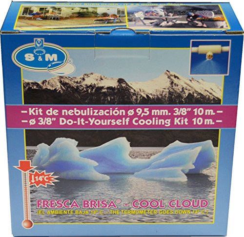 S&M 580000 Kit de Nebulización para Grifo de Rosca, Blanco