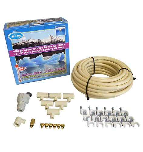 S&M 580000 Kit de Nebulización para Grifo de Rosca, Blanco