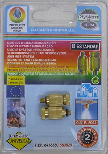 S&M 580529 - Tobera Nebulización Anti-Goteo, 2 Unidades
