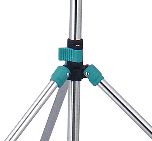 S&M 580727 Nebulizador y Ducha portátil con trípode de Altura Regulable, Azul