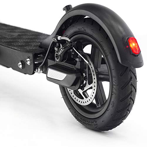 SMARTGYRO Baggio 8 Black V2.0 - Patinete eléctrico con batería de Litio 7.8Ah, Ruedas neumáticas de 8,5", Vel. máxima 25 Km/h Autonomía 25 Km - Color Negro
