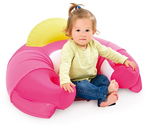 Smoby Cotoons 110211 - Asiento Infantil con Mesa de Actividad, Color Rosa