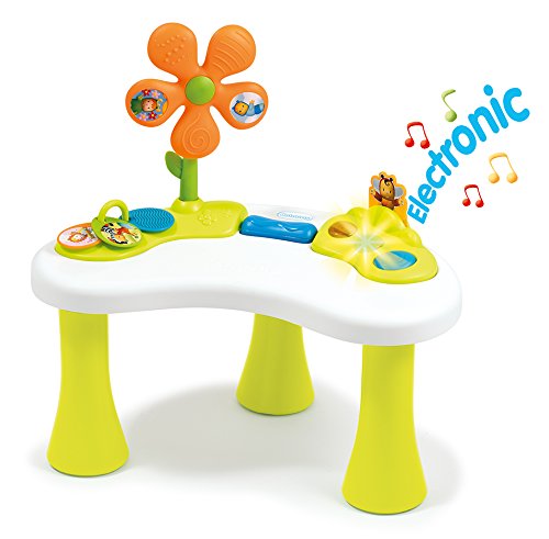 Smoby Cotoons 110211 - Asiento Infantil con Mesa de Actividad, Color Rosa