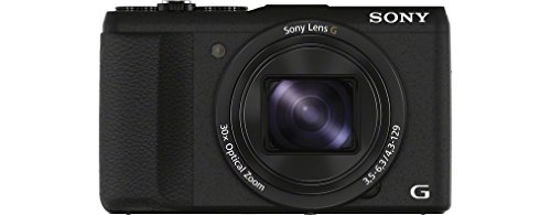 Sony DSC-HX60 - Cámara compacta de 20.4 Mp (pantalla de 3", zoom óptico 30x, estabilizador óptico, vídeo Full HD), negro