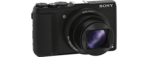 Sony DSC-HX60 - Cámara compacta de 20.4 Mp (pantalla de 3", zoom óptico 30x, estabilizador óptico, vídeo Full HD), negro
