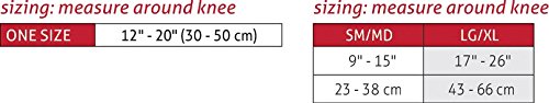 Soporte ajustable de la rodilla de medicina deportiva, OSFM, 0,44 libras