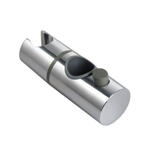 Soporte de ducha de mano Soporte de cabezal de ducha ajustable 360 ​​° para diámetro 30MM Cabezal de barra de deslizamiento ABS Cabeza de cromo Cromo plateado