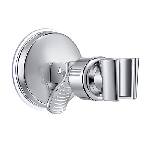 Soporte de Ducha, Soporte de Ducha de Mano Ajustable Extraíble, Rotación de 360° Con Ventosa Pared Sin Taladroc a Pared Universal Reemplazo