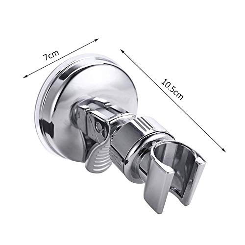 Soporte de Ducha, Soporte de Ducha de Mano Ajustable Extraíble, Rotación de 360° Con Ventosa Pared Sin Taladroc a Pared Universal Reemplazo