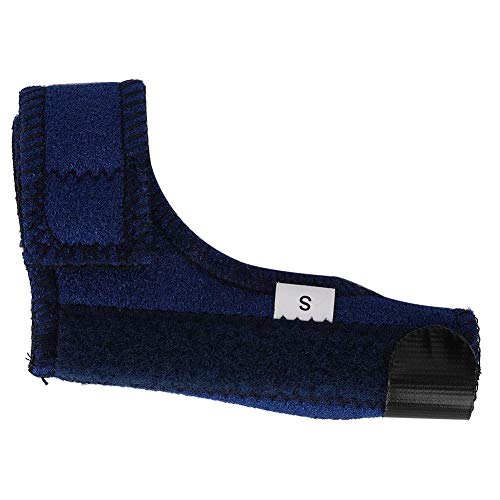 Soporte de férula para el dedo pulgar para el dedo en gatillo, alivio del dolor, artritis, tendinitis, esguince, estabilizador del pulgar en la muñeca para niños, manos derecha e izquierda(S)