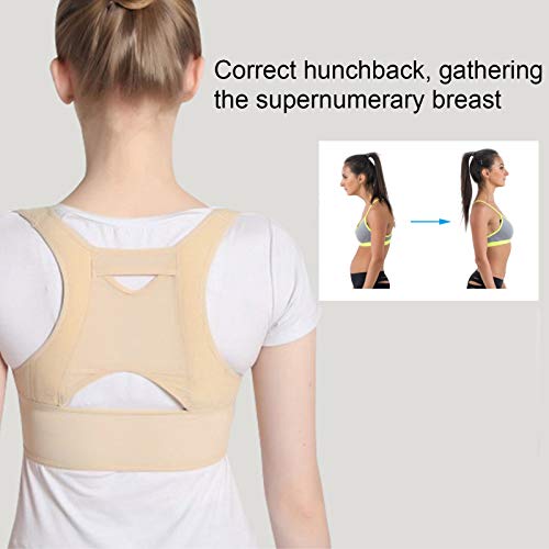 Soporte de Postura para la Espalda, Sostén Corrector de Postura de Soporte para Sujetador para Mujeres para Corrección de Postura para Salud Y Belleza(L)