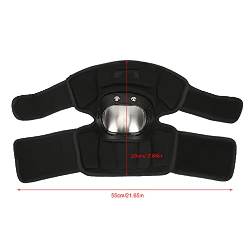 Soporte De Rodilla Para Dolor De Rodilla, 2 Piezas De Rodilleras Protectoras Negras Para Motocicleta, Acero Inoxidable Para Evitar Colisiones, Para Montar En Bicicleta, Esquí, Ciclismo De Montaña