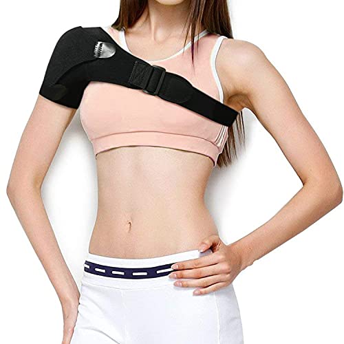 Soporte del manguito rotador rasgado, soporte de hombro para hombres y mujeres, protector de hombro, cubierta de protección contra desgarro del manguito rotador, para alivio del dolor y recuperación