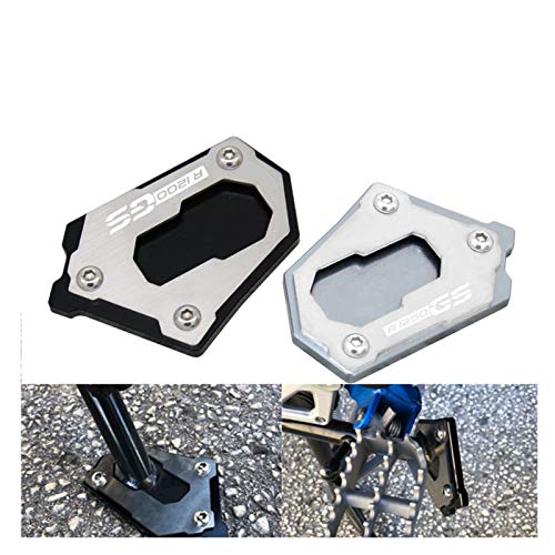 Soporte Lateral Para R1250GS 2018 R1200GS R&ALLY 2016-2018 R1200GS LC A&DV F750GS F850 Placa De Extensión De Soporte De Muleta Lateral De Motocicleta Agrandar Plataformas Chasis Moto (Color : C)