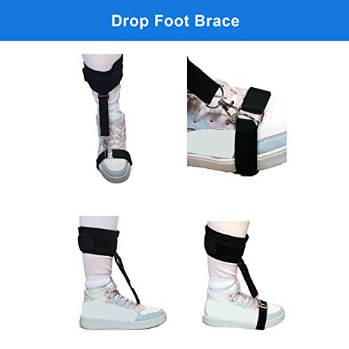 Soporte Ortopédico Para Pie, Soporte Corrector De Caída Para Soporte De Pie Tobillo Para Adultos, Ortesis De Pie Ortesis Pie Caido Para Tobilleras Con Elevador, Tamaño Universal