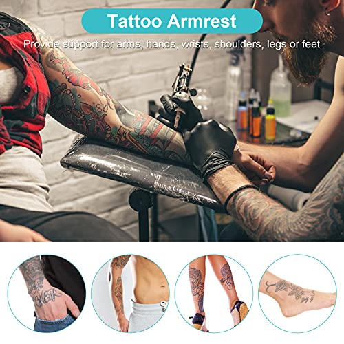 Soporte para brazo de tatuaje, Soporte para trípode para tatuaje, Reposabrazos, Equipo de tatuaje ajustable para altura y ángulo del reposabrazos de tatuaje, Soporte para reposabrazos de pierna