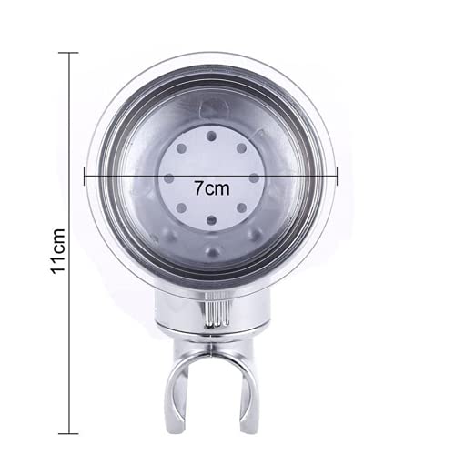 Soporte para cabezal de ducha Soporte de pared de ducha extraíble ajustable Ventosa Soporte para cabezal de ducha Reutilizable Sin taladro Impermeable