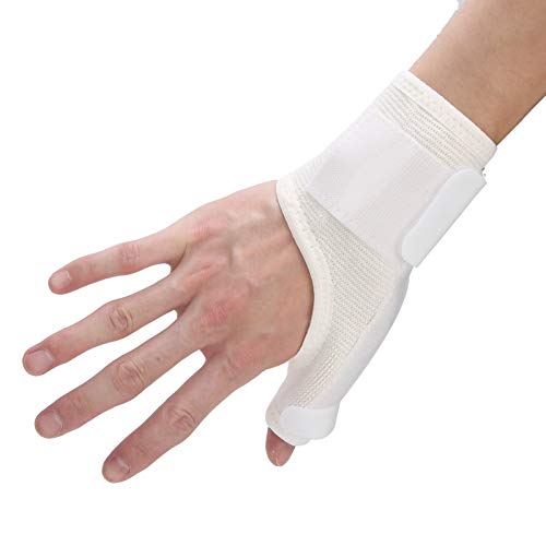 Soporte para el pulgar Suave y transpirable Recuperación de fracturas Férula inmovilizadora del dedo pulgar Férula de fijación de la correa Férula para aliviar el dolor y las lesiones de la muñeca del