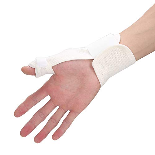 Soporte para el pulgar Suave y transpirable Recuperación de fracturas Férula inmovilizadora del dedo pulgar Férula de fijación de la correa Férula para aliviar el dolor y las lesiones de la muñeca del