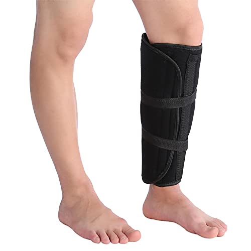 Soporte para pantorrillas con vástago, correa ortopédica para fractura de tibia y peroné Ortesis de fijación externa ajustable para recuperarse de lesiones o prevenir lesiones